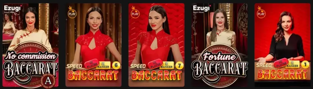 Princess Casino Live Baccarat